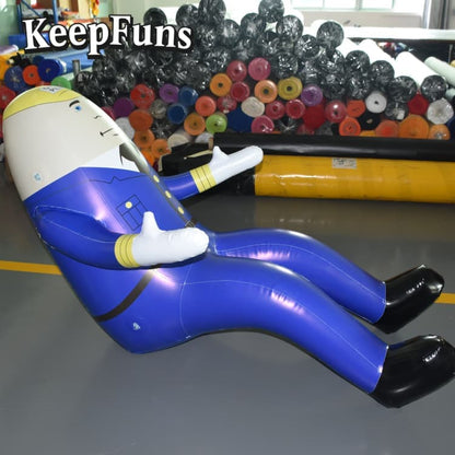 KeepFuns Reusable Waterproof PVC Mannequin - Branding & Event Display Solution with Custom Logo