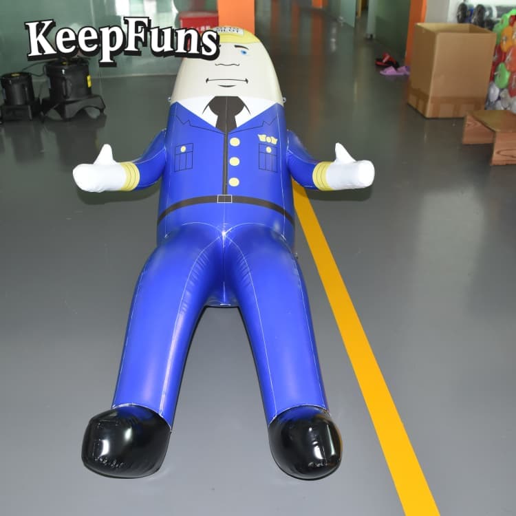KeepFuns Reusable Waterproof PVC Mannequin - Branding & Event Display Solution with Custom Logo