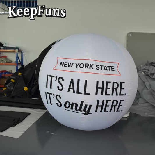 KeepFuns Inflatable Balloons, customizable in size and Logo, with waterproof and durable materials, suitable for mall decorations, party decorations, themed events, and advertising