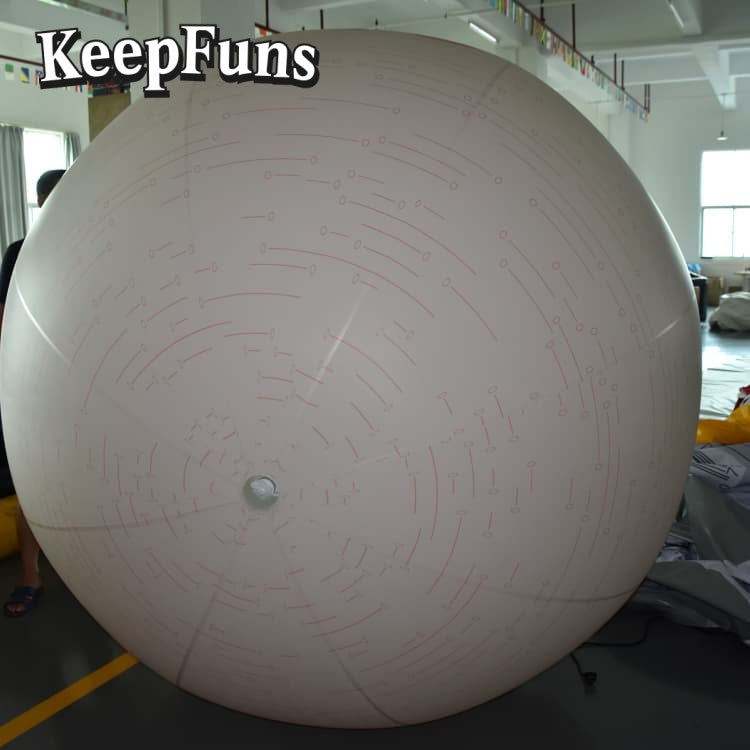 KeepFuns PVC Inflatable Balloons, customizable in size and logo, made of waterproof and durable materials, suitable for mall decorations, party adornments, themed events, and advertising campaigns