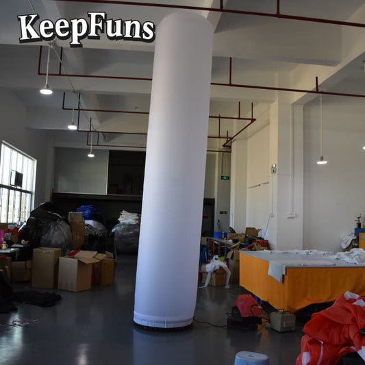 KeepFuns inflatable light tubes feature rapid inflation. They can be customized in size, color, and printed content, and are lightweight. They are suitable for store or product promotion, event marketing, etc.