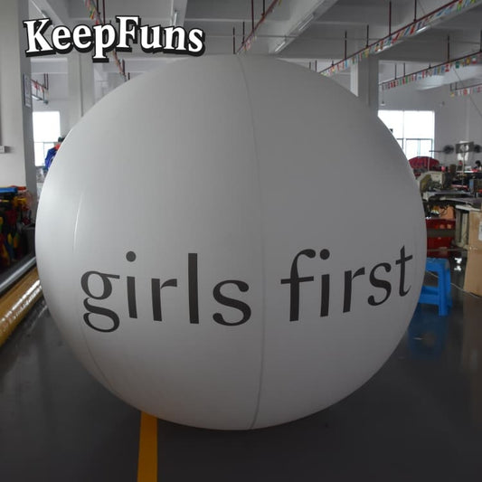 KeepFuns PVC Inflatable Balloons, customizable in size and Logo, made of waterproof and durable materials, suitable for mall decorations, party decorations, theme events, and advertising promotions