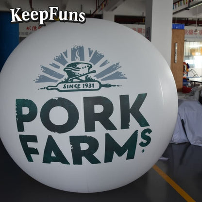 KeepFuns PVC Inflatable Balloons, customizable in size and Logo, made of waterproof and durable materials, suitable for mall decorations, party decorations, theme events, and advertising promotions