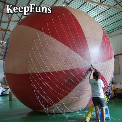 KeepFuns Inflatable Droplet Decoration - PVC Durable Waterproof, Custom Logo Available for Yard, Mall & Brand Marketing Events