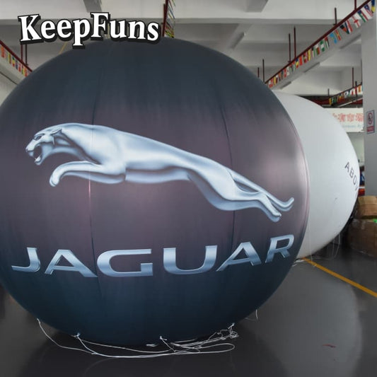 KeepFuns PVC Inflatable Balloons, customizable in size and Logo, made of waterproof and durable material, suitable for mall decorations, party adornments, theme events, and advertising promotions.
