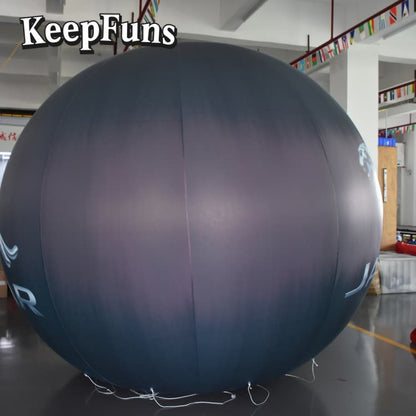 KeepFuns PVC Inflatable Balloons, customizable in size and Logo, made of waterproof and durable material, suitable for mall decorations, party adornments, theme events, and advertising promotions.