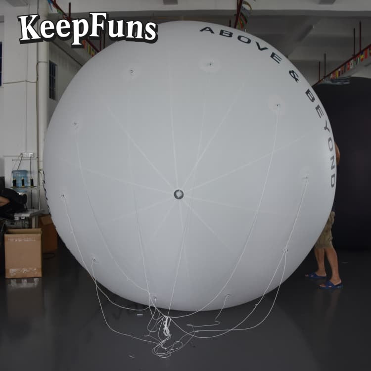 KeepFuns PVC inflatable balloons, with customizable size and Logo, are made of waterproof and durable materials, suitable for mall decorations, party decorations, theme activities, and advertising promotions.