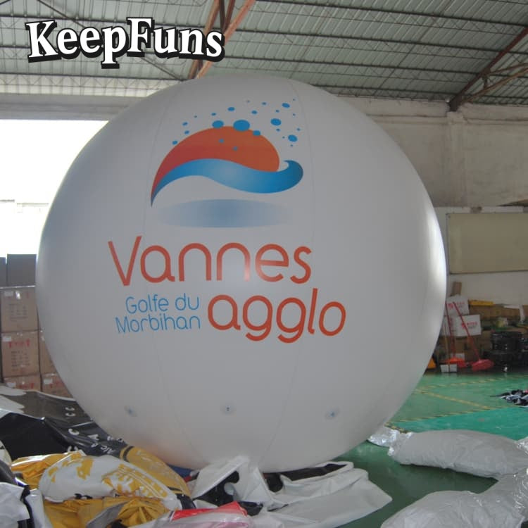 KeepFuns PVC Inflatable Balloons, customizable in size and Logo, made of waterproof and durable materials, suitable for mall decorations, party adornments, themed events, and advertising campaigns.