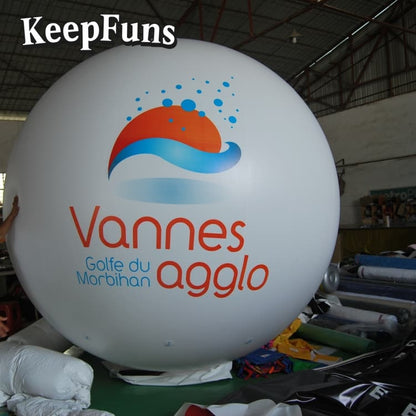 KeepFuns PVC Inflatable Balloons, customizable in size and Logo, made of waterproof and durable materials, suitable for mall decorations, party adornments, themed events, and advertising campaigns.