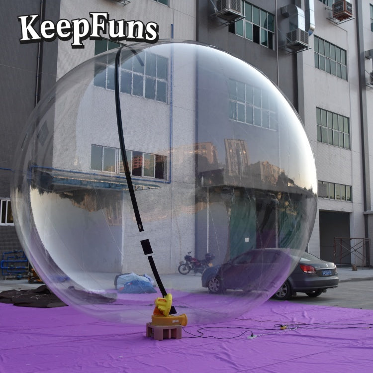KeepFuns PVC inflatable balloons, with customizable size and Logo, are made of waterproof and durable materials, suitable for mall decorations, party decorations, theme activities, and advertising promotions.