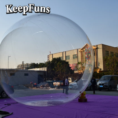KeepFuns PVC inflatable balloons, with customizable size and Logo, are made of waterproof and durable materials, suitable for mall decorations, party decorations, theme activities, and advertising promotions.