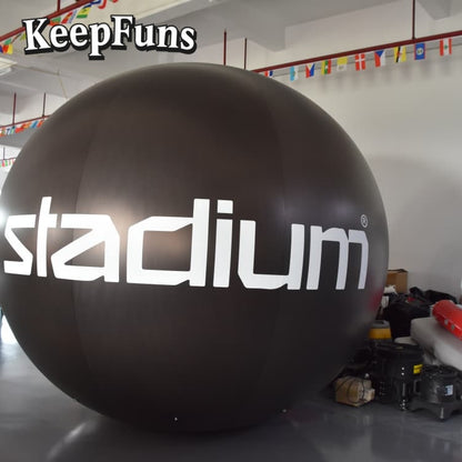 KeepFuns PVC inflatable balloons, customizable in size and Logo, with waterproof and durable materials, suitable for mall decorations, party decorations, theme events, and advertising promotions