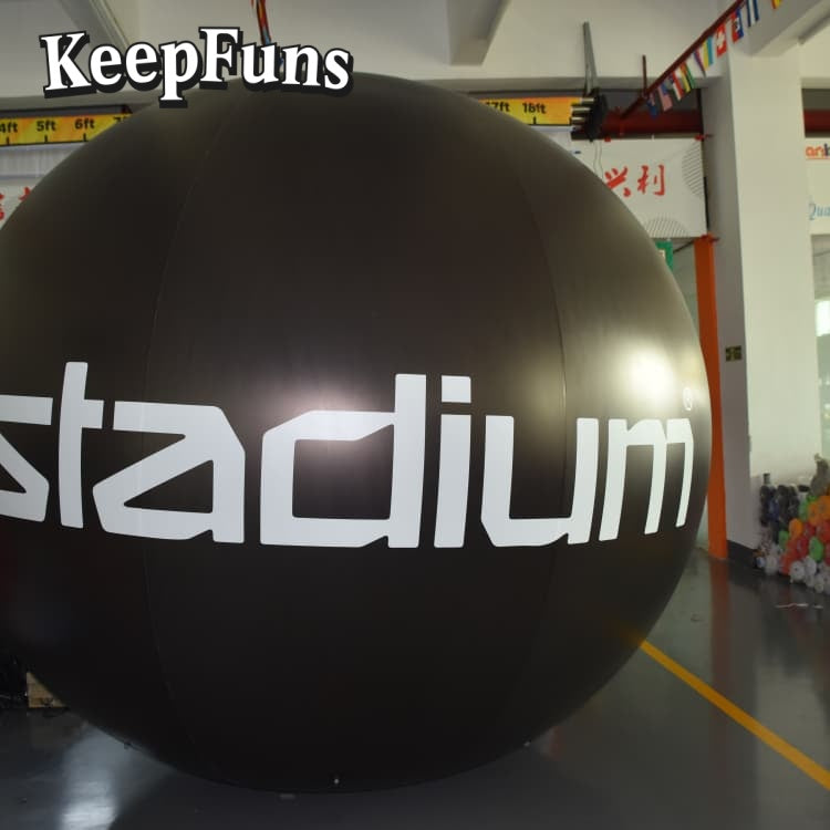 KeepFuns PVC inflatable balloons, customizable in size and Logo, with waterproof and durable materials, suitable for mall decorations, party decorations, theme events, and advertising promotions