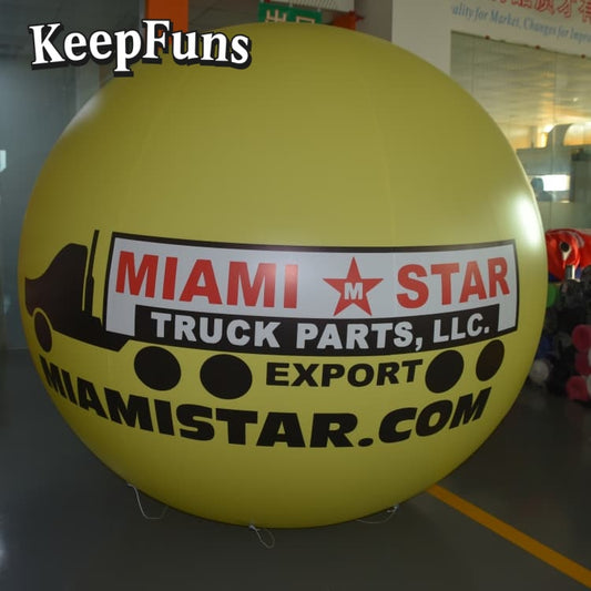 KeepFuns PVC inflatable balloons, customizable in size and Logo, made of waterproof and durable materials, suitable for shopping mall decorations, party decorations, theme events, and advertising promotions