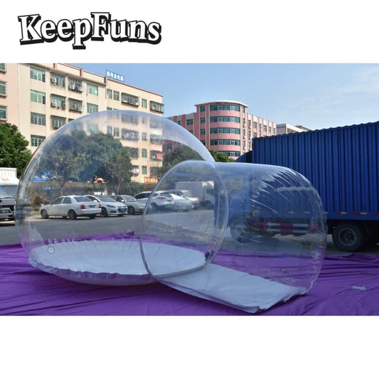 KeepFuns Inflatable Bubble House Tent with Tunnel