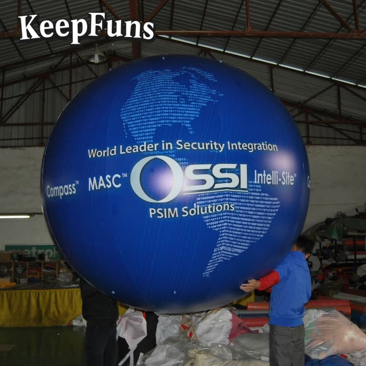 KeepFuns PVC Inflatable Balloons, customizable in size and Logo, made of waterproof and durable materials, suitable for mall decorations, party decorations, theme events, and advertising promotions
