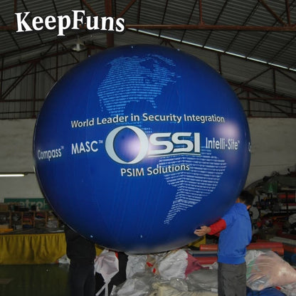KeepFuns PVC Inflatable Balloons, customizable in size and Logo, made of waterproof and durable materials, suitable for mall decorations, party decorations, theme events, and advertising promotions