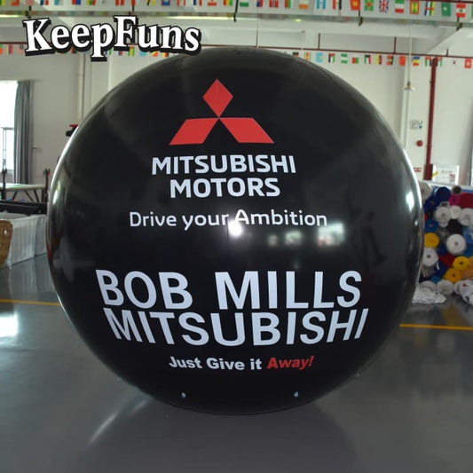 KeepFuns PVC inflatable balloons, customizable in size and Logo, made of waterproof and durable materials, suitable for shopping mall decorations, party decorations, theme events, and advertising promotions