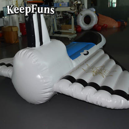 KeepFuns Inflatable Light Bulb Decoration - Waterproof & Reusable PVC, Custom Logo for Commercial Events & Marketing Campaigns