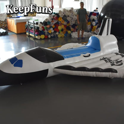 KeepFuns Inflatable Light Bulb Decoration - Waterproof & Reusable PVC, Custom Logo for Commercial Events & Marketing Campaigns