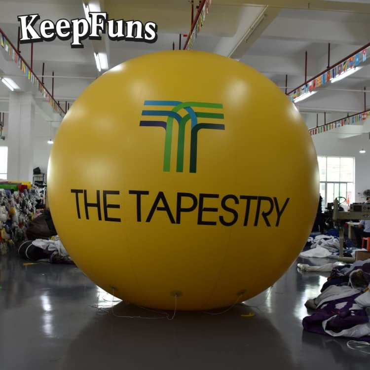 KeepFuns PVC Inflatable Balloons, customizable in size and Logo, made of waterproof and durable materials, suitable for mall decorations, party decorations, theme events, and advertising