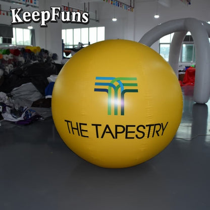 KeepFuns PVC Inflatable Balloons, customizable in size and Logo, made of waterproof and durable materials, suitable for mall decorations, party decorations, theme events, and advertising