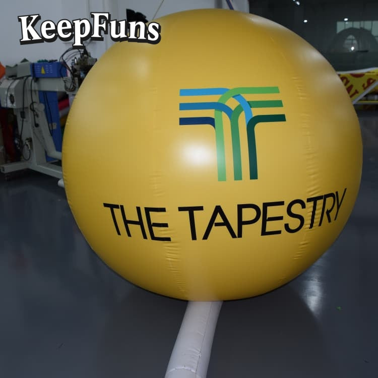 KeepFuns PVC Inflatable Balloons, customizable in size and Logo, made of waterproof and durable materials, suitable for mall decorations, party decorations, theme events, and advertising