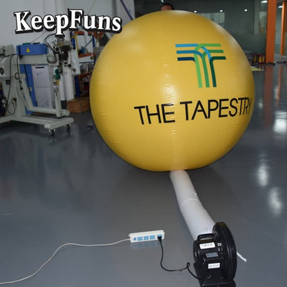KeepFuns PVC Inflatable Balloons, customizable in size and Logo, made of waterproof and durable materials, suitable for mall decorations, party decorations, theme events, and advertising