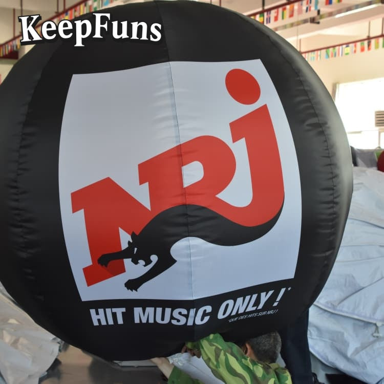 KeepFuns inflatable balloons, customizable in size and Logo, made of waterproof and durable materials, suitable for mall decorations, party decorations, theme activities, and advertising