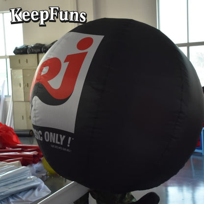 KeepFuns inflatable balloons, customizable in size and Logo, made of waterproof and durable materials, suitable for mall decorations, party decorations, theme activities, and advertising