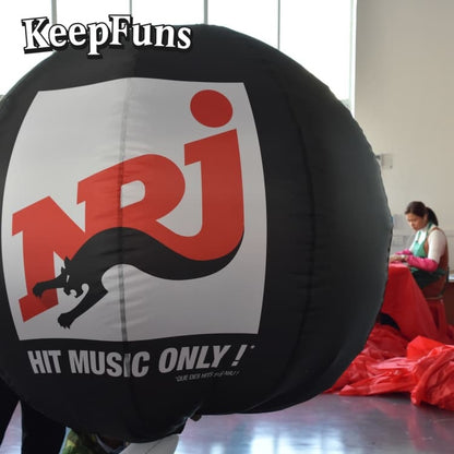 KeepFuns inflatable balloons, customizable in size and Logo, made of waterproof and durable materials, suitable for mall decorations, party decorations, theme activities, and advertising