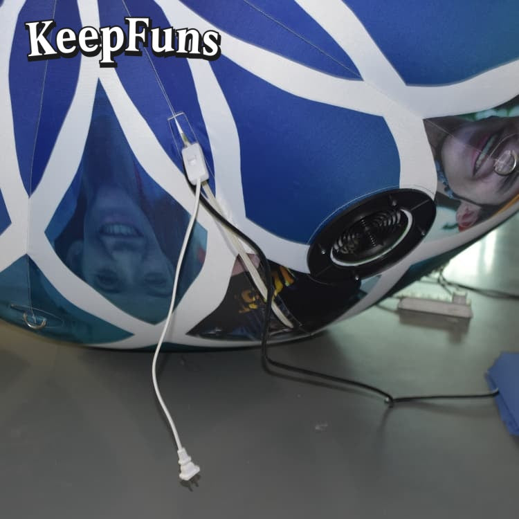KeepFuns PVC Inflatable Balloons, customizable in size and Logo, made of waterproof and durable materials, suitable for mall decorations, party adornments, theme events, and advertising promotions