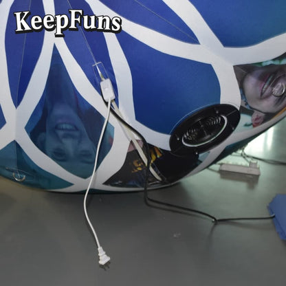 KeepFuns PVC Inflatable Balloons, customizable in size and Logo, made of waterproof and durable materials, suitable for mall decorations, party adornments, theme events, and advertising promotions