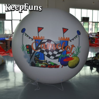 KeepFuns PVC Inflatable Balloons, customizable in size and Logo, made of waterproof and durable materials, suitable for mall decorations, party adornments, theme events, and advertising promotions