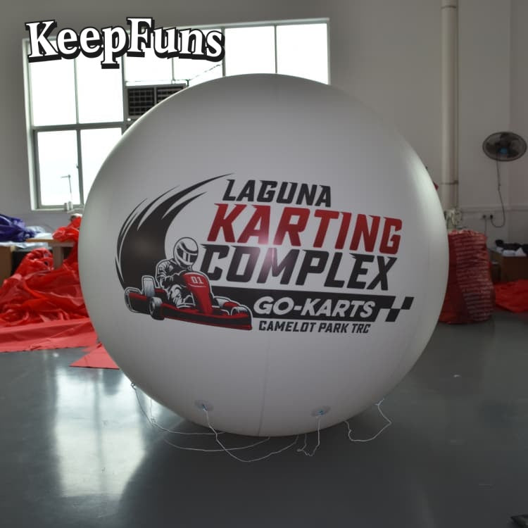KeepFuns PVC Inflatable Balloons, customizable in size and Logo, made of waterproof and durable materials, suitable for mall decorations, party adornments, theme events, and advertising promotions