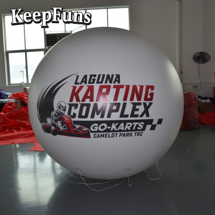 KeepFuns PVC Inflatable Balloons, customizable in size and Logo, made of waterproof and durable materials, suitable for mall decorations, party adornments, theme events, and advertising promotions