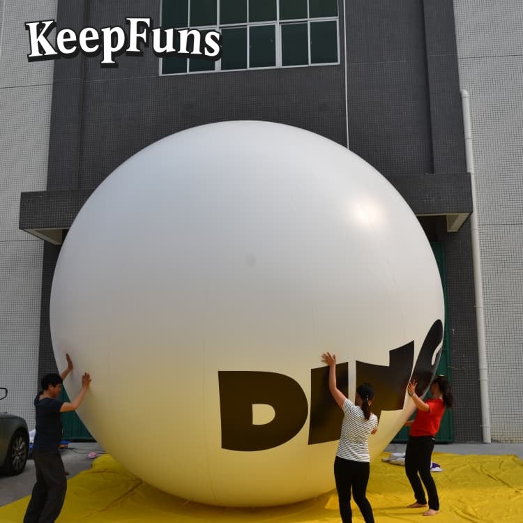 KeepFuns PVC Inflatable Balloons, customizable in size and Logo, made of waterproof and durable materials, suitable for mall decorations, party decorations, theme events, and advertising promotions