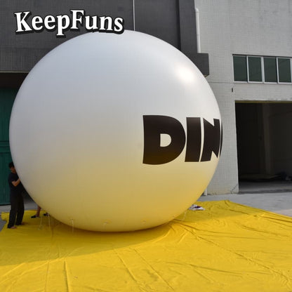 KeepFuns PVC Inflatable Balloons, customizable in size and Logo, made of waterproof and durable materials, suitable for mall decorations, party decorations, theme events, and advertising promotions