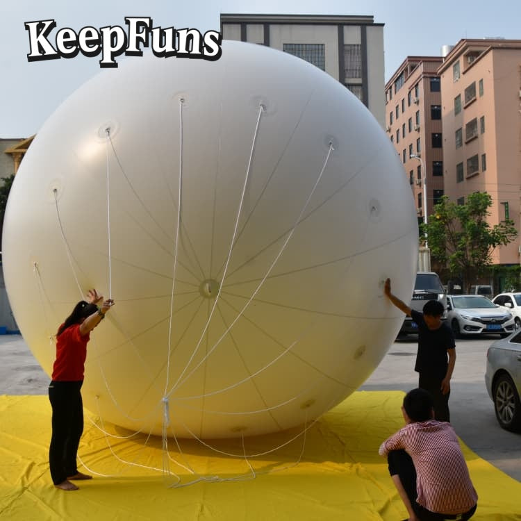 KeepFuns PVC Inflatable Balloons, customizable in size and Logo, made of waterproof and durable materials, suitable for mall decorations, party decorations, theme events, and advertising promotions