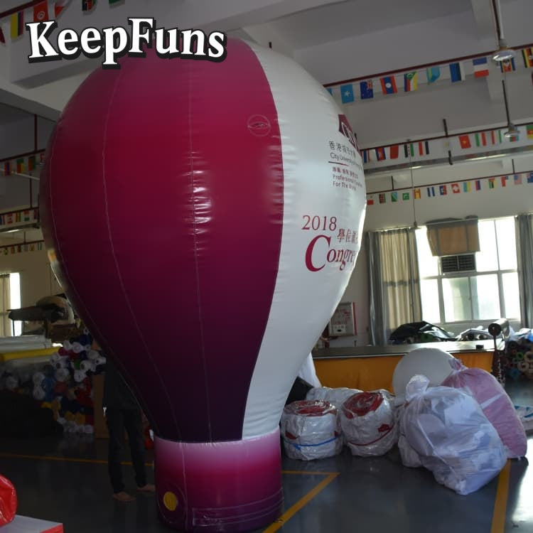 KeepFuns Customizable PVC Advertising Inflatable Balloon - Waterproof, Printable for Events & Promotions