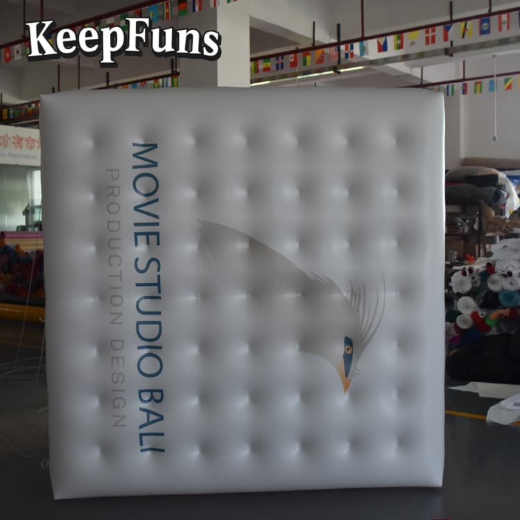 KeepFuns Heavy-Duty Waterproof PVC Cube Inflatable Ball - Brand Promotion Gift with Custom Logo