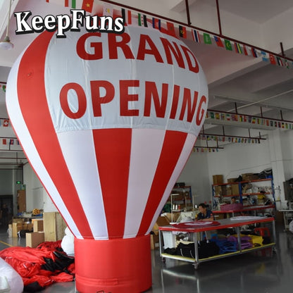 KeepFuns Heavy-Duty PVC Inflatable Promotion Ball - Customizable Size, Printable Design for Brand Marketing