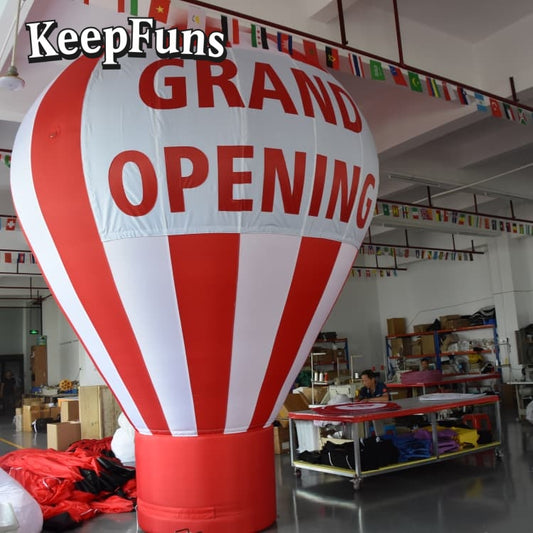 KeepFuns Heavy-Duty PVC Inflatable Promotion Ball - Customizable Size, Printable Design for Brand Marketing