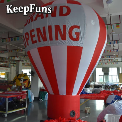 KeepFuns Heavy-Duty PVC Inflatable Promotion Ball - Customizable Size, Printable Design for Brand Marketing