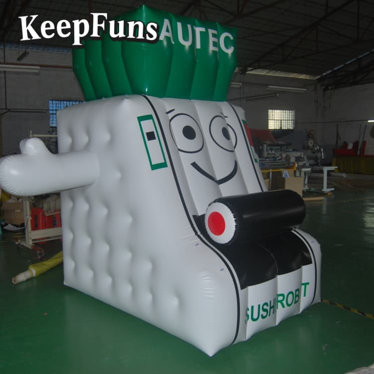 KeepFuns PVC Inflatable Model - Waterproof & Durable, Custom Logo Available for Brand Marketing & Mall Events