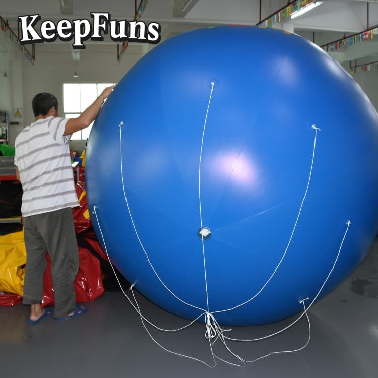 KeepFuns PVC Inflatable Balloons, customizable in size and Logo, made of waterproof and durable materials, suitable for mall decorations, party decorations, theme events, and advertising promotions.