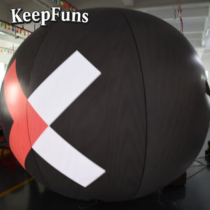 KeepFuns PVC inflatable balloons, with customizable size and Logo, made of waterproof and durable materials, suitable for mall decorations, party decorations, theme events, and advertising promotions.