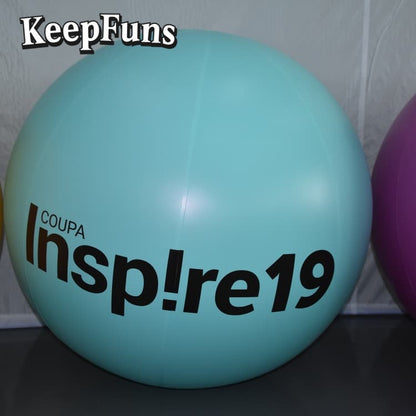 KeepFuns PVC inflatable balloons, with customizable size and Logo, made of waterproof and durable materials, suitable for mall decorations, party decorations, theme events, and advertising promotions.