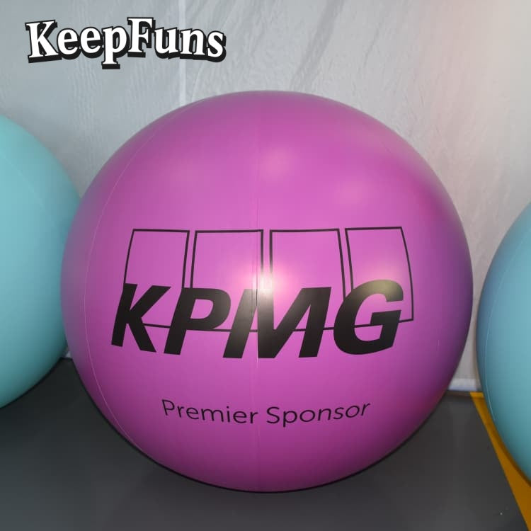 KeepFuns PVC inflatable balloons, with customizable size and Logo, made of waterproof and durable materials, suitable for mall decorations, party decorations, theme events, and advertising promotions.
