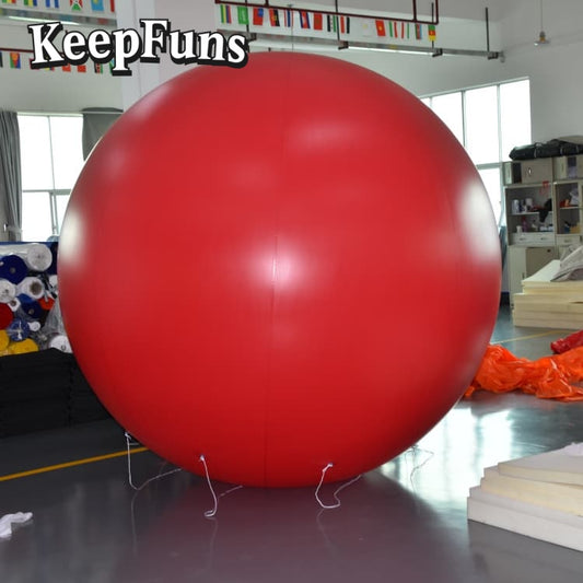 KeepFuns PVC inflatable balloons, customizable in size and Logo, with waterproof and durable materials, suitable for mall decorations, party decorations, theme events, and advertising promotions
